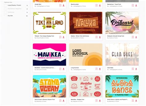 25 Best Hawaiian Fonts for Tropical Designs