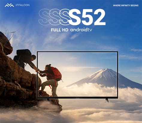 TCL iFFALCON 43 Inch FHD Smart TV IFF43S52, Voice Control, Google Apps ...
