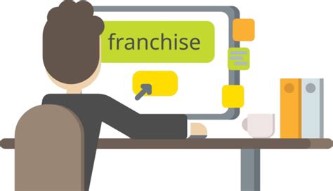 Franchising Concept Icon Graphic Trading Design Vector Graphic