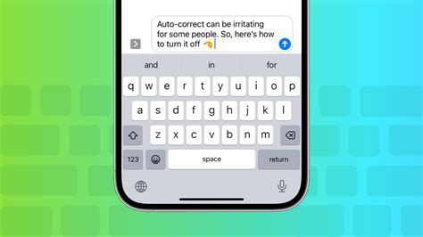 How To Disable Keyboard Auto Correct On Iphone And Ipad