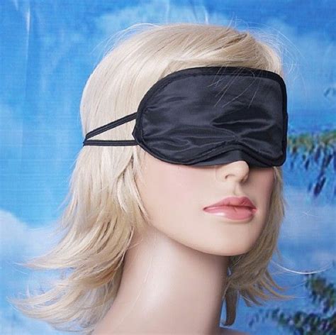 Black Sleeping Eye Mask Cover Blindfold Eyecup Eyeshade Shade Eyeshield Eyeflap Blinder Eye