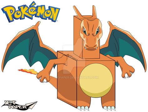 Charizard 3D [POKEMON] by JetPaper on DeviantArt