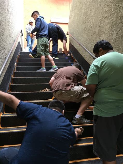 Center On 4th Pride Steps Painting June 11 2017 Gay For Good LGBTQ Volunteer Network