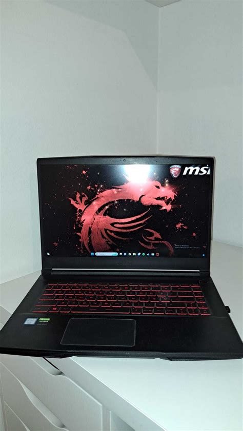 Portátil Gaming MSI GF65 Thin RTX2060 I7 9750h 16GB ram 512GB m 2