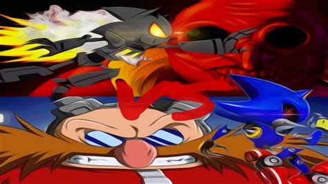 Furnace Metal And Starved Eggman Vs Metal Sonic Youtube