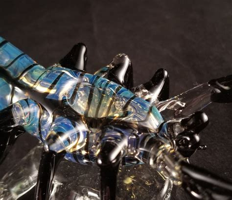 Hand Blown Glass Scorpion Pipe Etsy