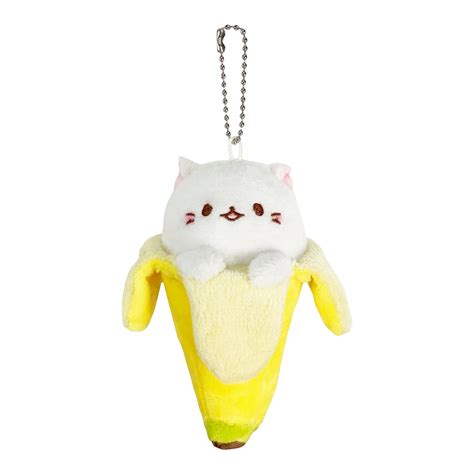 Bananya Banana Cat Original 5 Plush Doll Shadow Anime