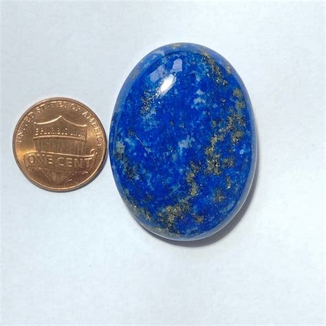 Nat Rliche Lapis Lazuli Edelstein Lapis Lazuli Cabochon Lapis Etsy