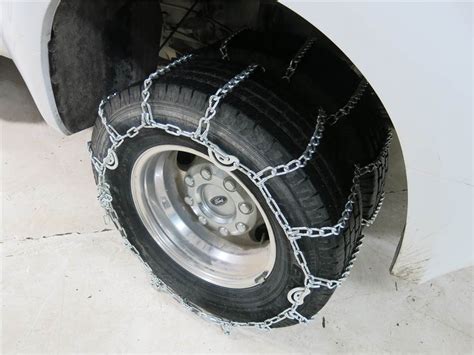 Titan Chain Snow Tire Chains W Cams For Dual Tires Ladder Pattern