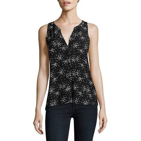 Sanctuary Womens Floral Print Sleeveless Blouse 79 Liked On