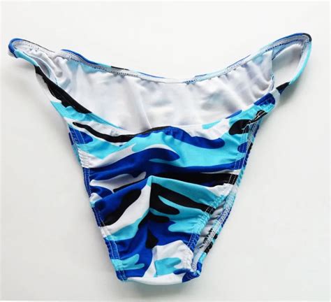 Crime Hot Sexy Gay Men S Underwear Printing Breathable Swimsuit Fabric