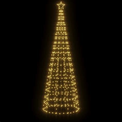 Árvore de Natal luminosa c estacas 570 LED 300cm branco quente Loja