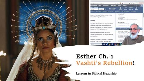 Vashtis Rebellion Esther Study Pt1 Lessons In Biblical Headship