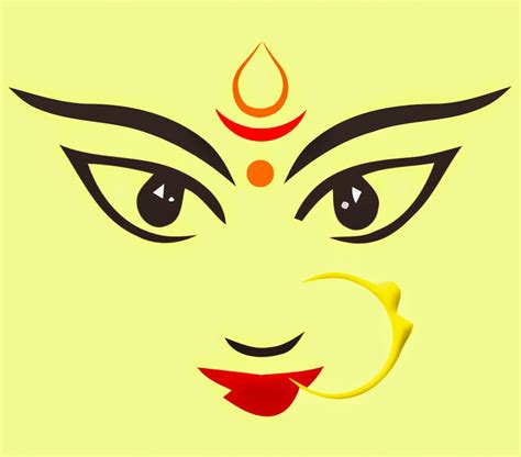 Sketch Of Goddess Durga at PaintingValley.com | Explore collection of ...