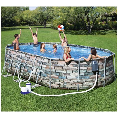 Bestway Oval Pool Instructions