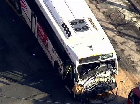 Nj Transit Bus Driver Dies After Head On Crash With Garbage Truck