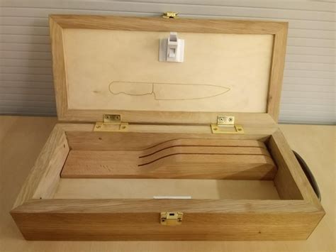 Childproof Knife Box I Made For My Gcses Knives