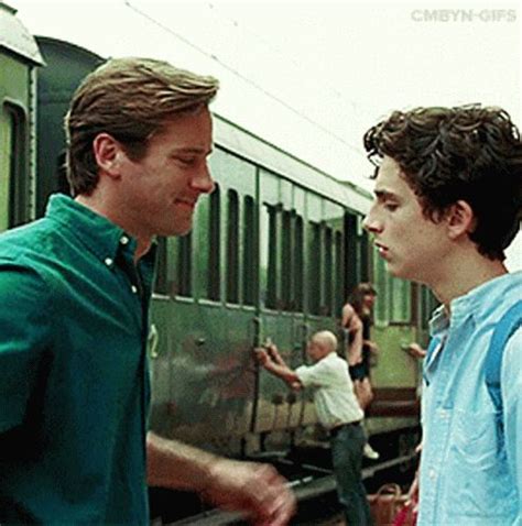 Elio Perlman and Oliver GIF from Call Me By Your Name