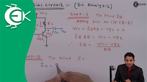 Dc Analysis Of Fixed Bias Circuit Bipolar Junction Transistor