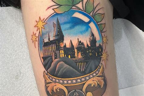 Hogwarts Silhouette Tattoo