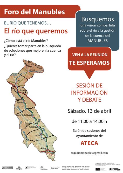 I Foro del Valle del Río Manubles Programa de Desarrollo Rural de