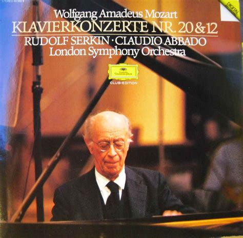 Klavierkonzerte Nos Mozart Rudolf Serkin Claudio Abbado