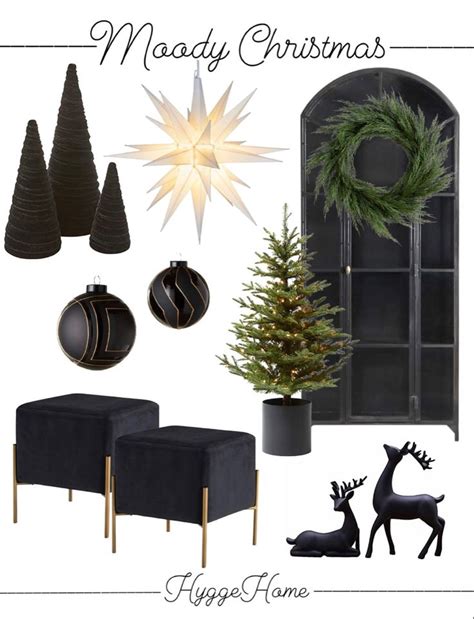 Moody Christmas | Modern Christmas Decor