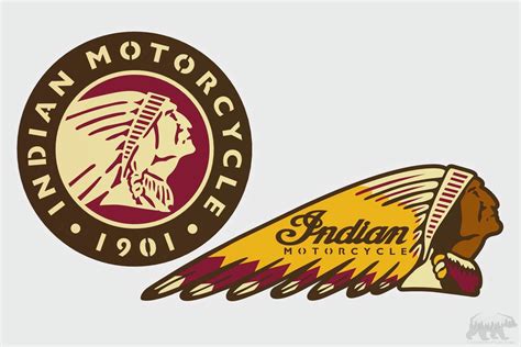 Vintage Indian Motorcycle Logo