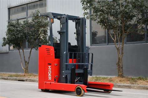 Kg Hyder Electric Forklift Professional Narrow Aisle Reach Truck