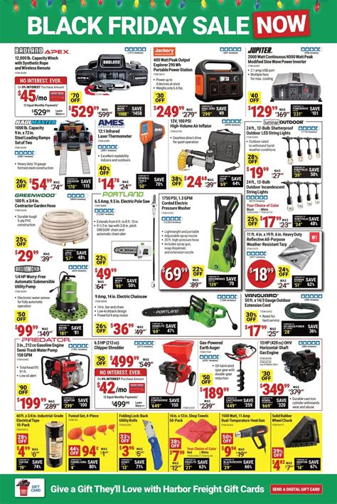 Harbor Freight Black Friday Ad 2024