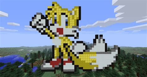 Minecraft Tails Sprite by PerfectlyDarkTails on DeviantArt