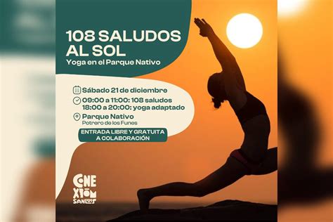 ANSL Realizarán los 108 saludos al sol en el Parque Nativo