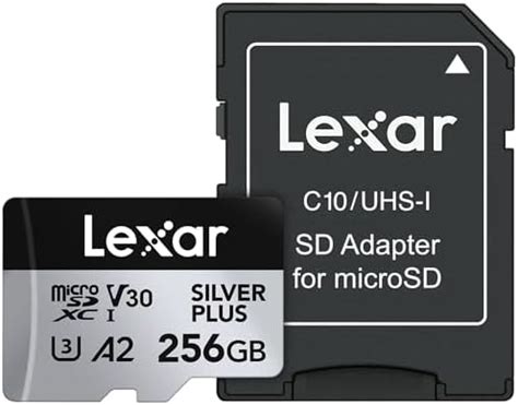 Amazon Lexar Gb Professional Silver Plus Microsdxc Sd