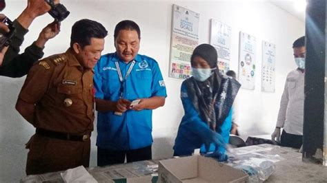 Ratusan ASN Pemkab Wonosobo Jalani Tes Urine Untuk Deteksi Dini