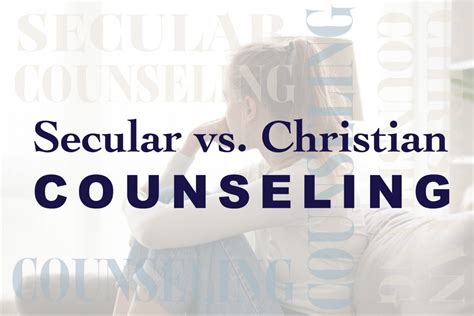 Exploring The Differences Between Secular And Christian Counseling A