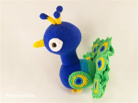 Paco The Peacock Crochet Pattern Amigurumi Today