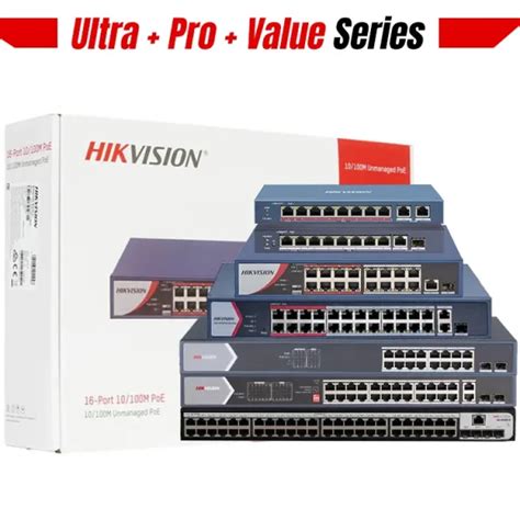 Hikvision Poe Network Switches Pro Ultra Value Series