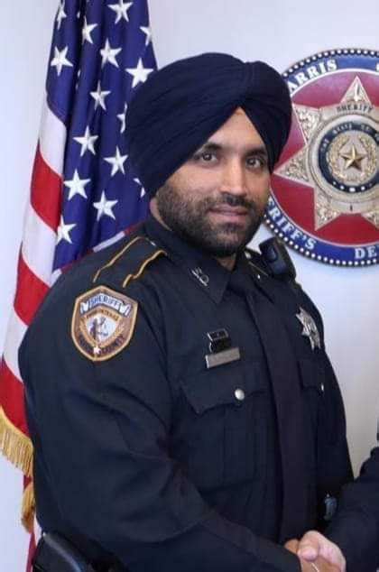 Sikh police officer killed in line of duty in Houston, US | Sanjha Morcha website basically ...