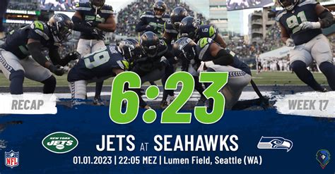 Recap Regular Season 2022 Week 17 Jets Seahawks