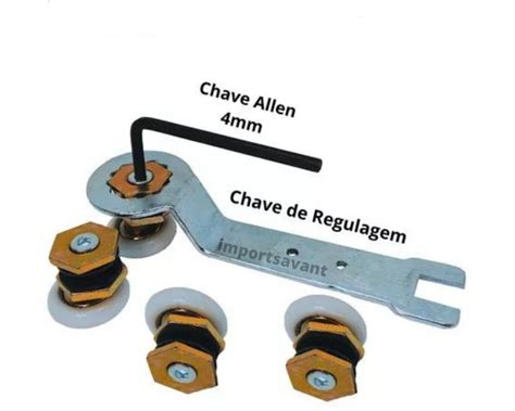 Roldanas Para Box Blindex Janela Porta De Vidro Temperado Al