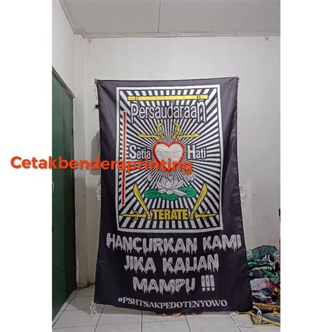 Jual CETAK BENDERA PRINTING PSHT Shopee Indonesia