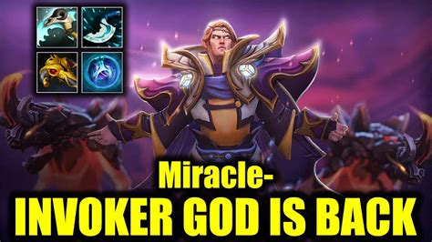 Invoker God Is Back Miracle Kills Vs Gh Dota Pro Game