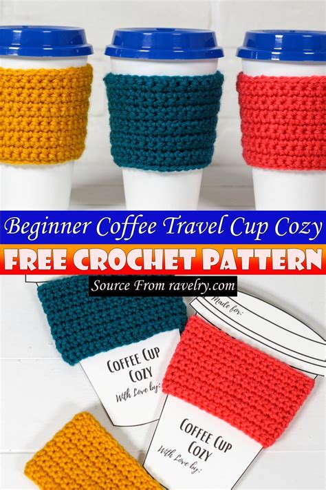 Crochet Coffee Cup Cozy Patterns Ideas Artofit