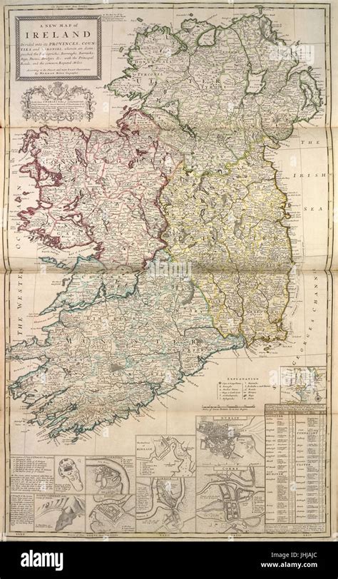 Map of ireland provinces hi-res stock photography and images - Alamy