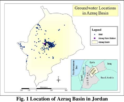 Figure 1 From Hydrochemical Evaluation Of Groundwater In Azraq Basin