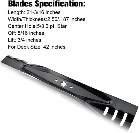 Grasscool Inch Mower Mulching Blades For And Similar Items