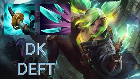 DK Deft Zeri ADC VS Ezreal KR Challenger Patch 13 24 YouTube