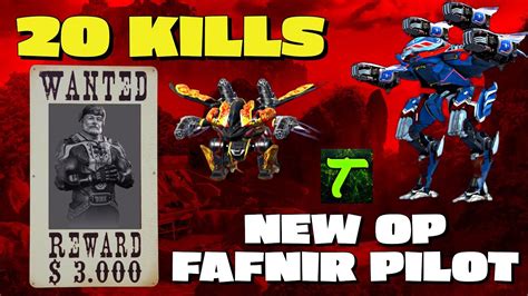 WR War Robots New Best Fafnir Pilot MK3 Gameplay Update 7 3 Event