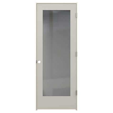 JELD WEN 30 In X 80 In Tria Ash Left Hand Mirrored Glass Molded