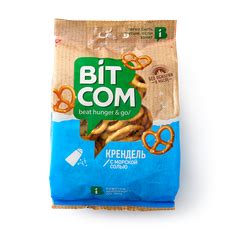 Крендель Bit Com с морской солью, 130 г — купить с доставкой из Яндекс ...